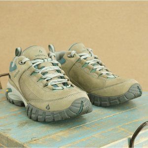 Vasque Womens Talus Trek Hiking Shoes Waterproof Brown Leather Lace Up Sz 7.5M